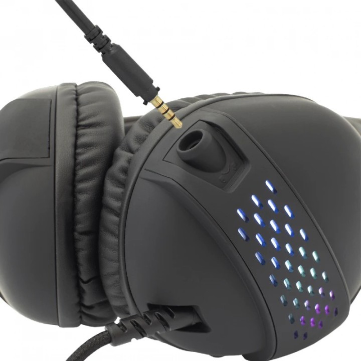 White shark slušalice OX RGB crne