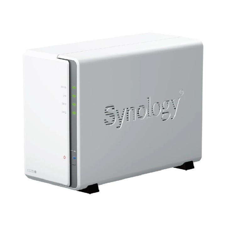Synology NAS DS223j, Tower, 2-bays 3.5'' SATA HDD/SSD,