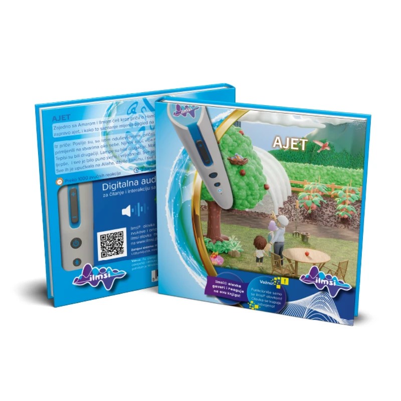 B-Ilmsi set (ilmsi olovka + knjiga Ajet)