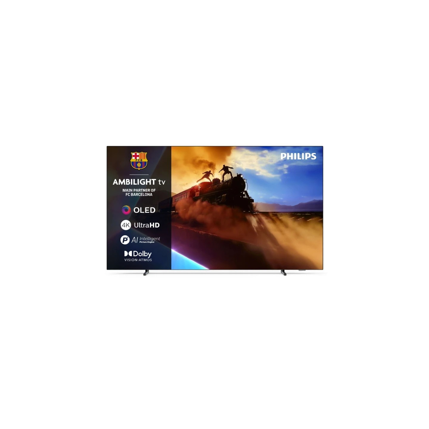 Philips Televizor 55OLED770/12 OLED 55'' (140 cm) 4K Ambilight, Titan OS TV