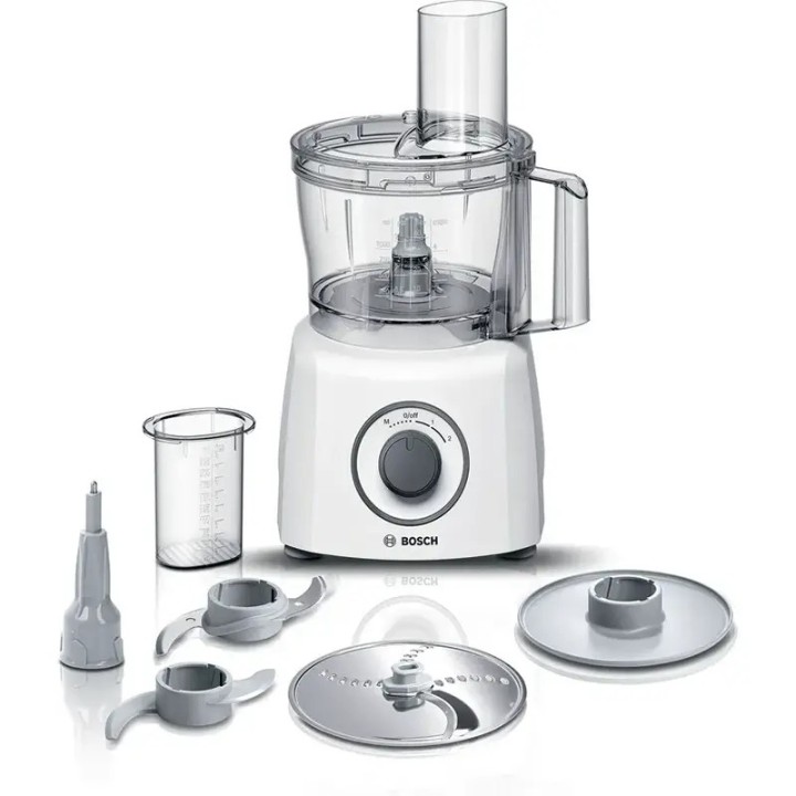 Bosch multipraktik MCM3100W, 2 zdjele, nastavci i noževi, bijeli