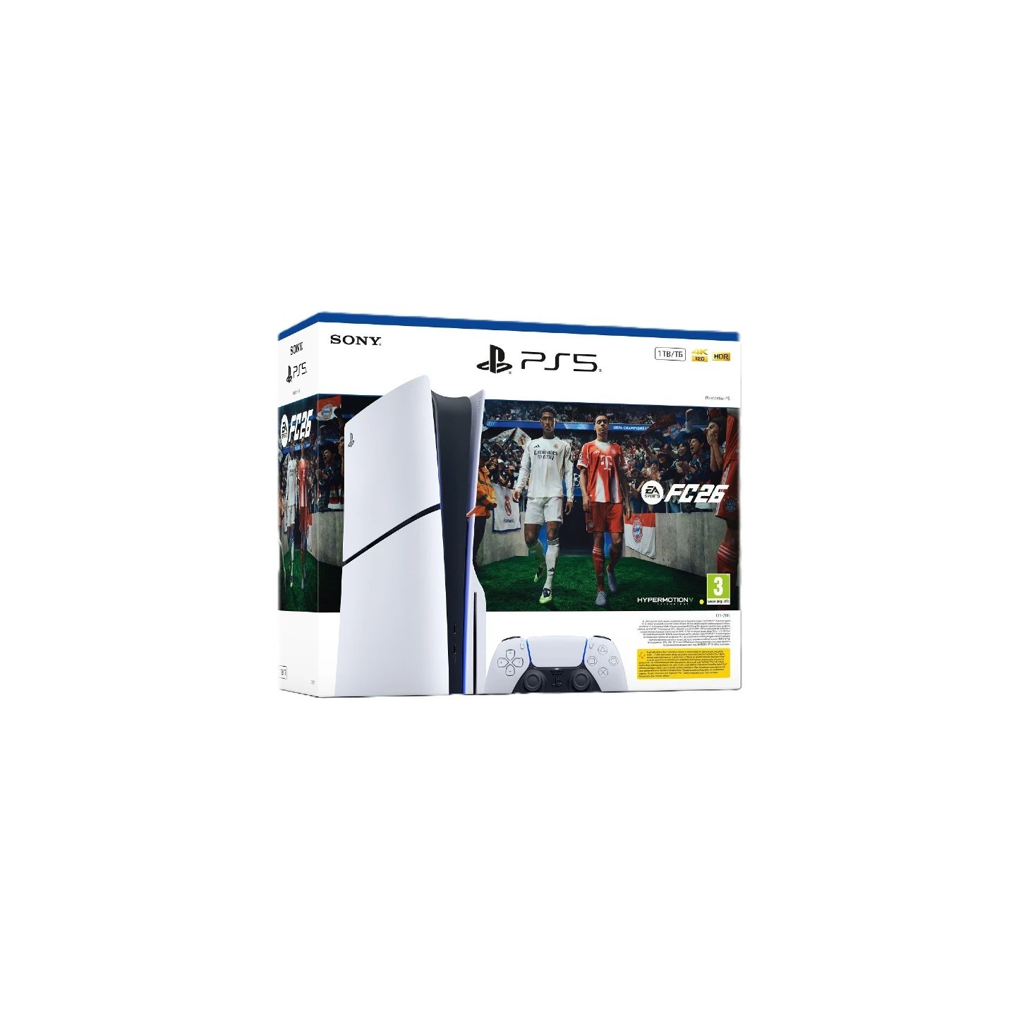 Sony PlayStation 5 Slim E chassis + EA Sports FC 26 VCH