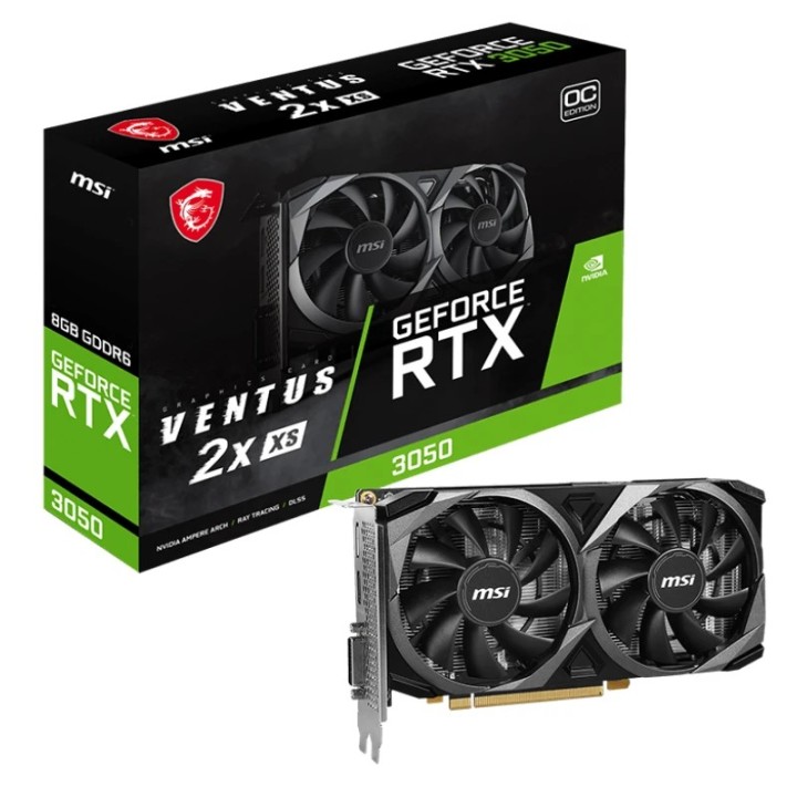 MSI grafička kartica nVidia RTX3050 8GB White
