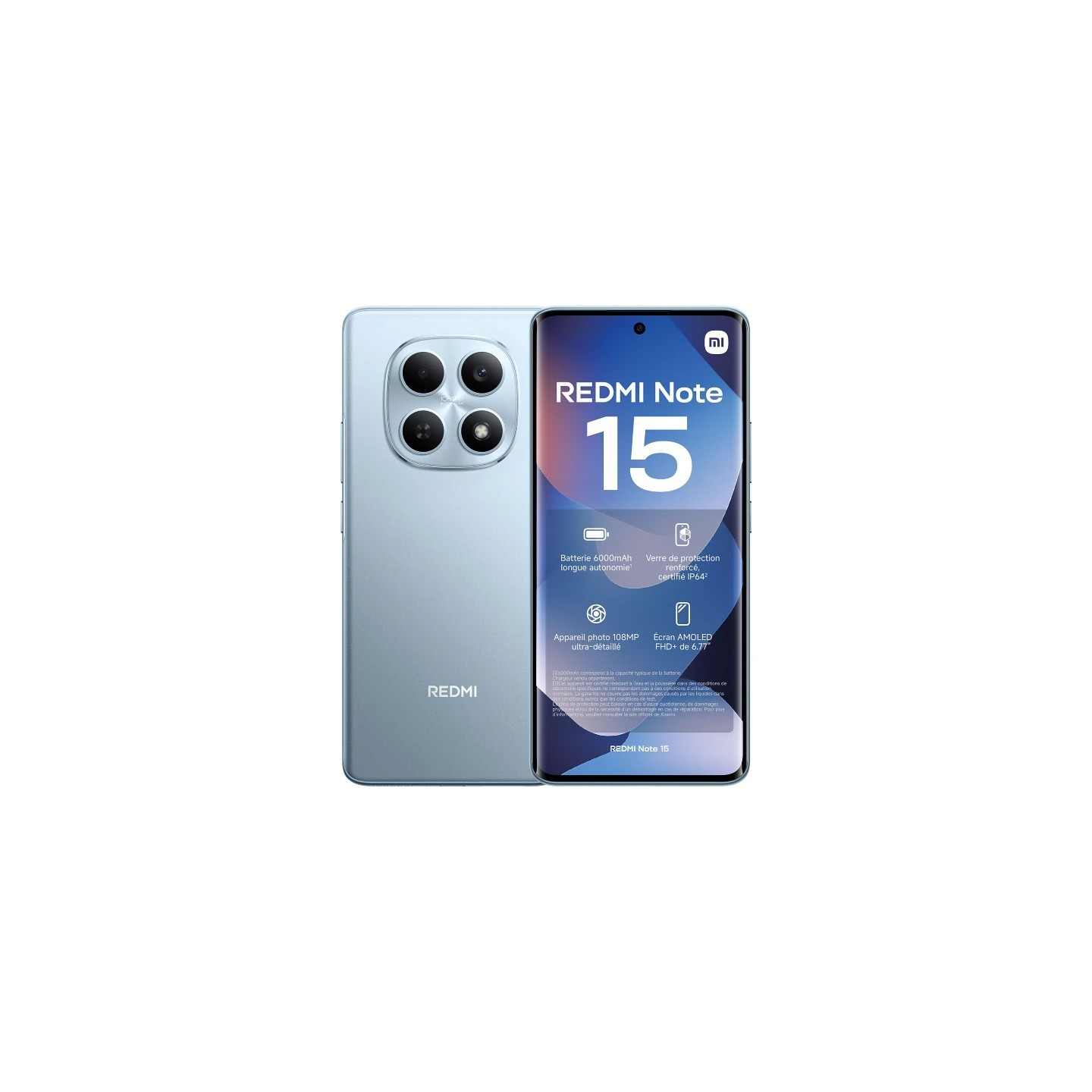 Mobitel Xiaomi Redmi Note 15, 4G, 8/256GB, plavi
