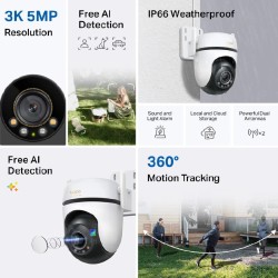 TP-Link C530WS Outdoor Security Wi-Fi kamera