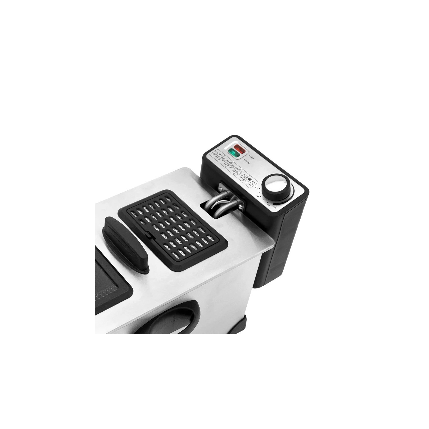 VIVAX friteza 3L 2000W DF-2003SS, inox, podesiva temperatura, velika korpa