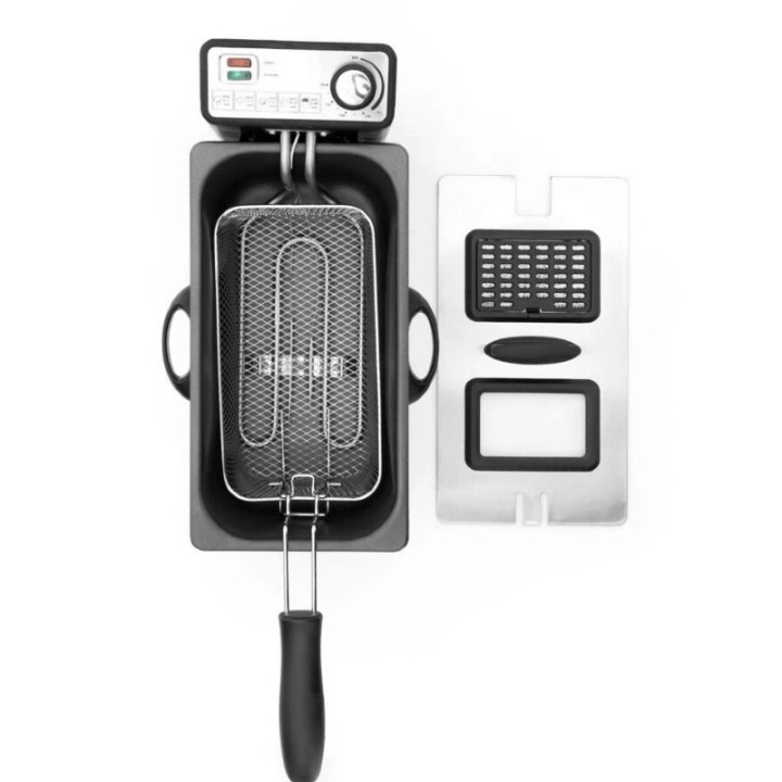 VIVAX friteza 3L 2000W DF-2003SS, inox, podesiva temperatura, velika korpa