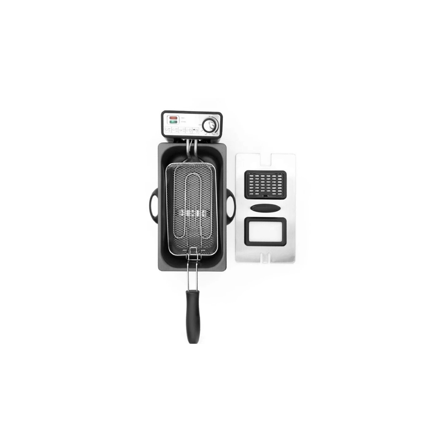 VIVAX friteza 3L 2000W DF-2003SS, inox, podesiva temperatura, velika korpa
