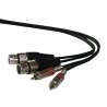 Kabal Ibiza CM1.5RXF-2 2RCA/2XLR F 1,5m
