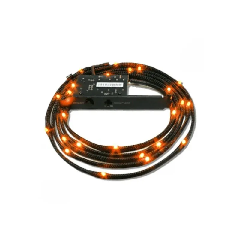 NZXT Sleeved LED Kit 1m oranž