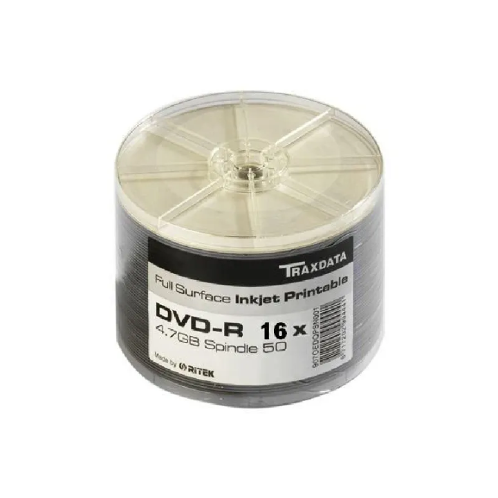 Traxdata DVD-R 16X Spindle 50 Kom