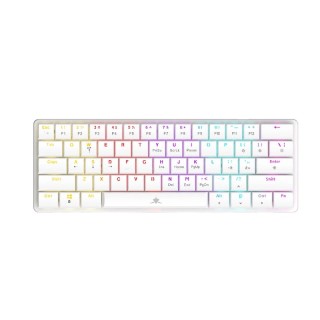 White shark gaming tastatura Nagamaki mehanička Blue SW US bijela