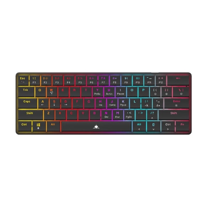 White shark gaming tastatura Nagamaki mehanička Blue SW US crna