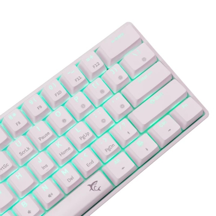 White shark gaming tastatura Shinobi mehanička Brown SW US Bijela