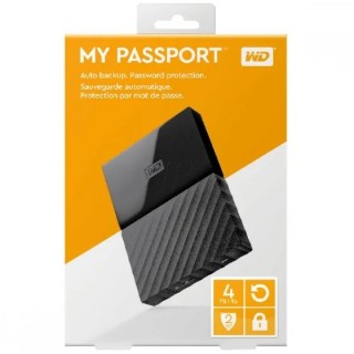 WD Externi 4TB MY Passport crni, WDBPKJ0040BBK