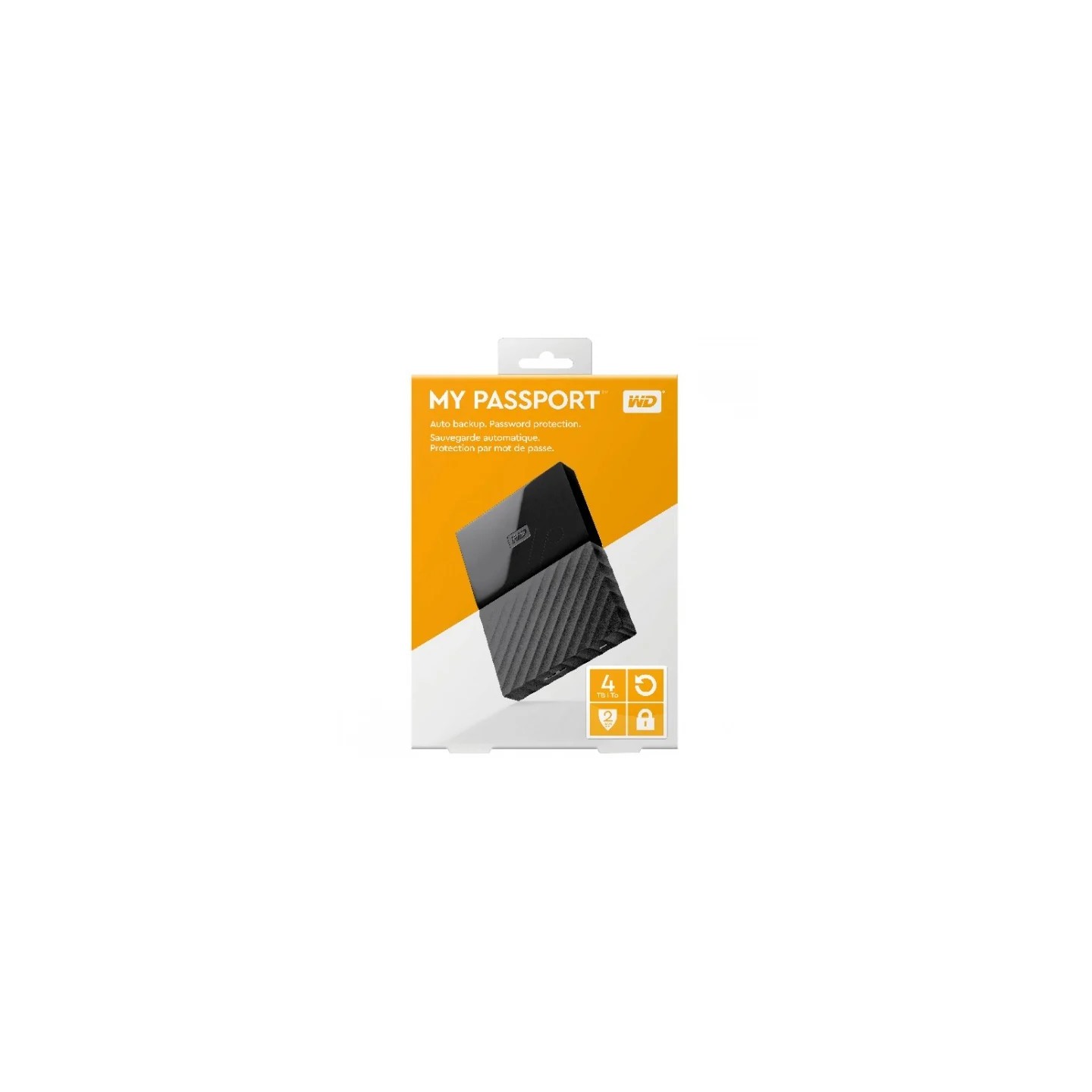 WD Externi 4TB MY Passport crni, WDBPKJ0040BBK