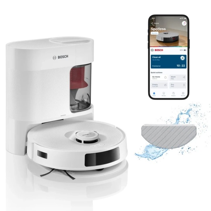 Bosch usisivač spotless robot LiDAR navigacija BCRD2W