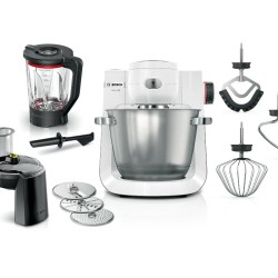 Bosch kuhinjski robot MUMS6EW22, 1600W, 5.5L, 7 brzina, bijela, inox posuda