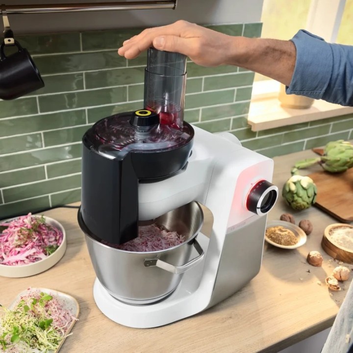 Bosch kuhinjski robot MUMS6EW22, 1600W, 5.5L, 7 brzina, bijela, inox posuda