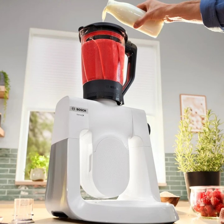 Bosch kuhinjski robot MUMS6EW22, 1600W, 5.5L, 7 brzina, bijela, inox posuda