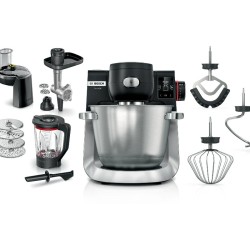 Bosch multipraktik MUMS6ZS34, 1600W, 5.5L, 7 brzina, crna inox