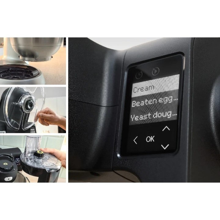 Bosch multipraktik MUMS6ZS34, 1600W, 5.5L, 7 brzina, crna inox