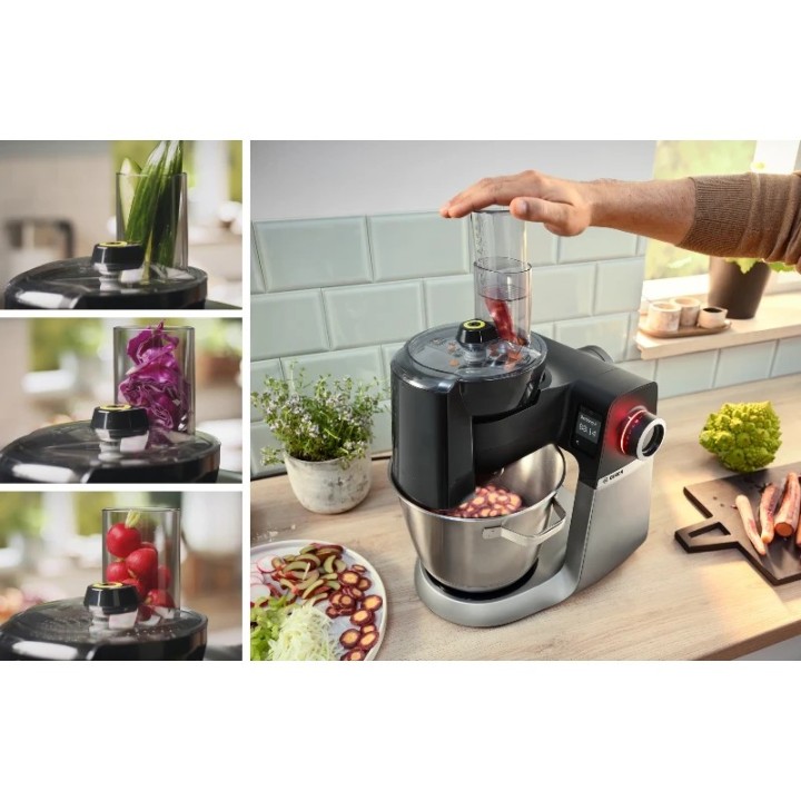 Bosch multipraktik MUMS6ZS34, 1600W, 5.5L, 7 brzina, crna inox