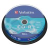 Verbatim CD-R 700MB 52x DataLife 10/1 spindle (V043437)