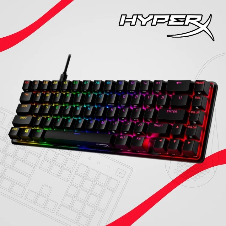 HyperX Alloy Origins 65 - gaming tastatura