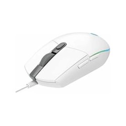 Logitech miš gaming G203 LIGHTSYNC bijeli