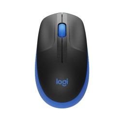 Logitech miš M190 wireless crno/plavi