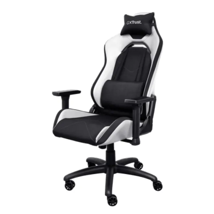 Trust gaming stolica GXT714W RUYA, crno-bijela