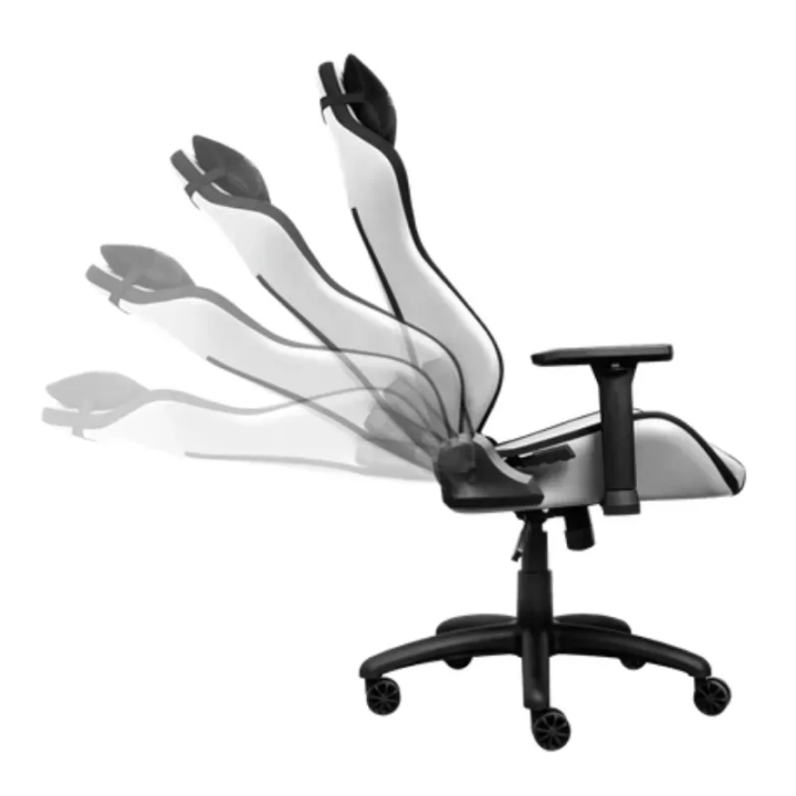 Trust gaming stolica GXT714W RUYA, crno-bijela