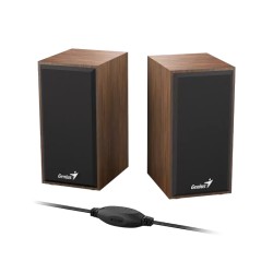 Genius zvučnici HF-180 2.0 set 6W RMS, USB drveni
