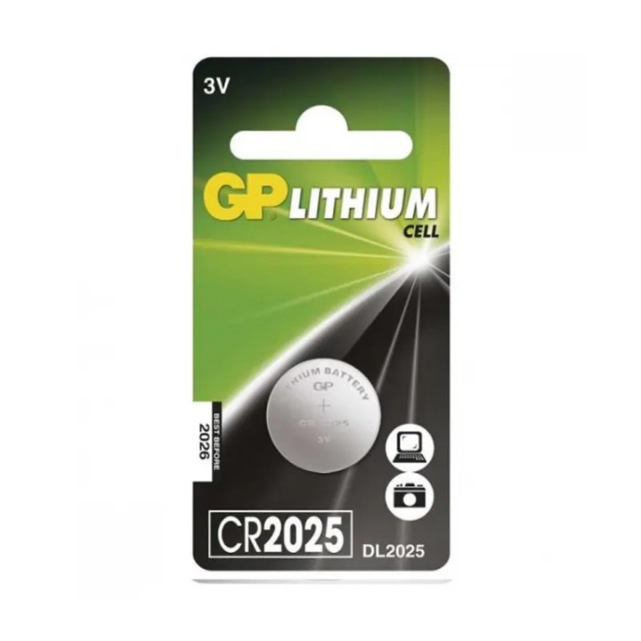 Baterija GP Litijska CR2025 3V blister 1/1 B15251