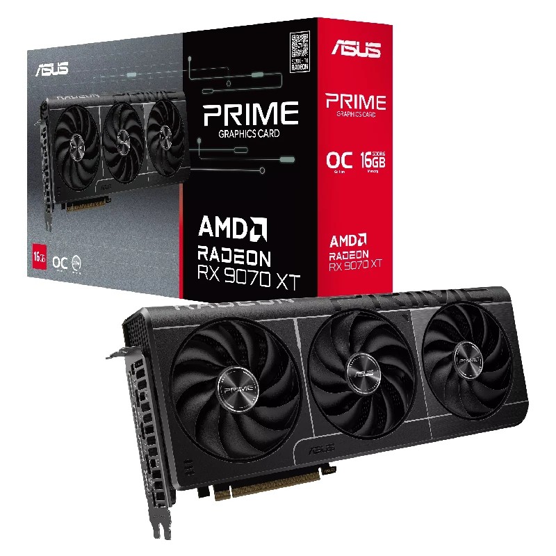 Asus Grafička kartica AMD Prime 9070XT 16GB GDDR6