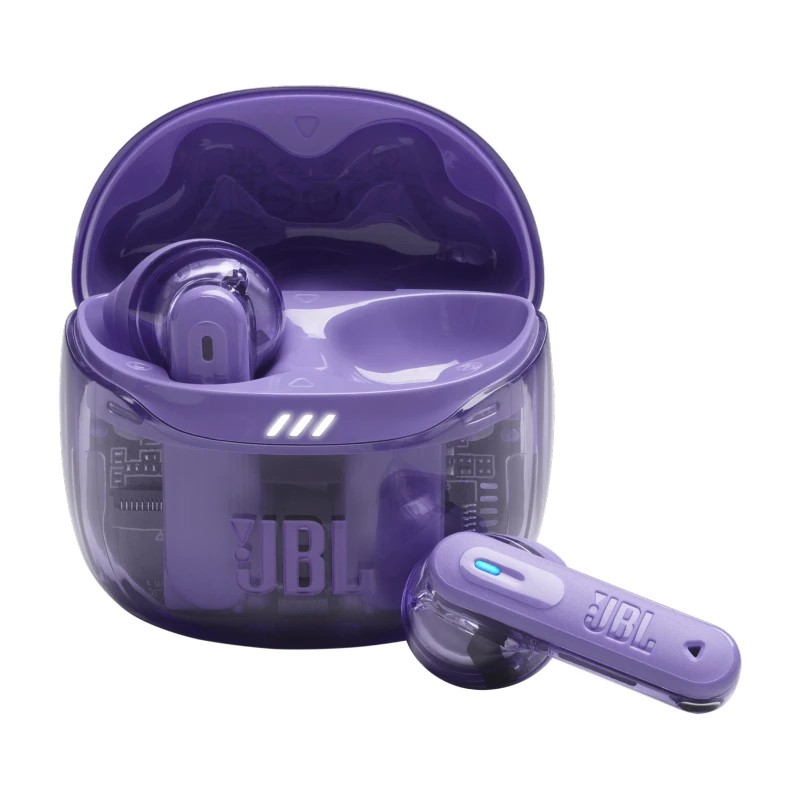 JBL slušalice bluetooth Tune Flex 2 prozirno-ljubičaste