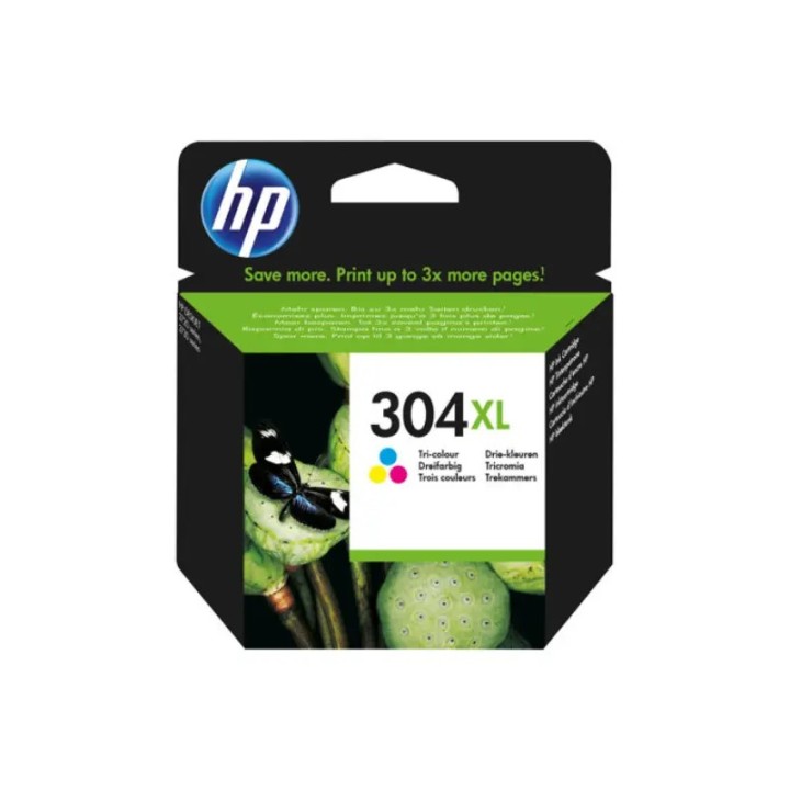 HP Tinta N9K07AE (No.304XL) Tri-Colour