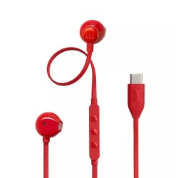 JBL slušalice T305C USB-C crvene