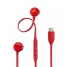 JBL slušalice T305C USB-C crvene