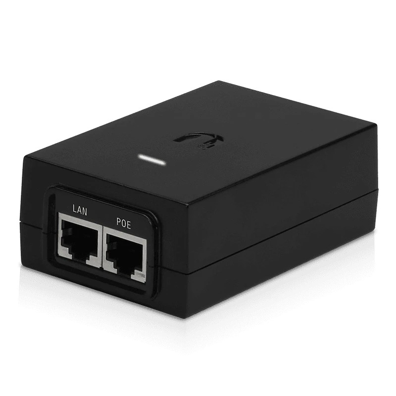 UBIQUITI PoE Injector, 48VDC, 24W (RocketTi, UAP-Pro)