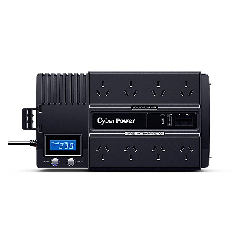 CyberPower UPS 700VA/420W BR700ELCD, line-int., brick, šuko