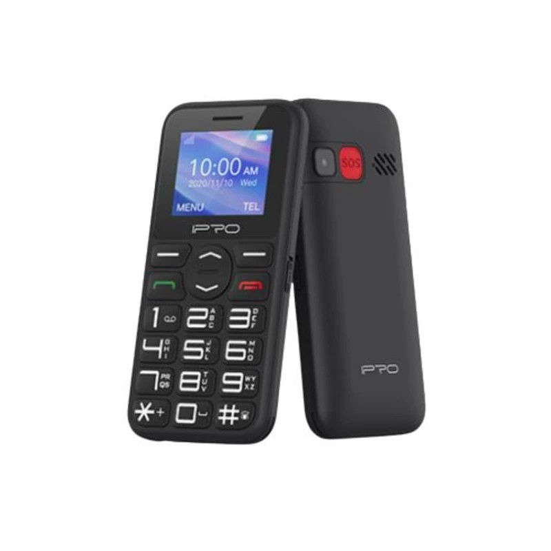 Telefon mobitel na tipke IPRO 183N crni