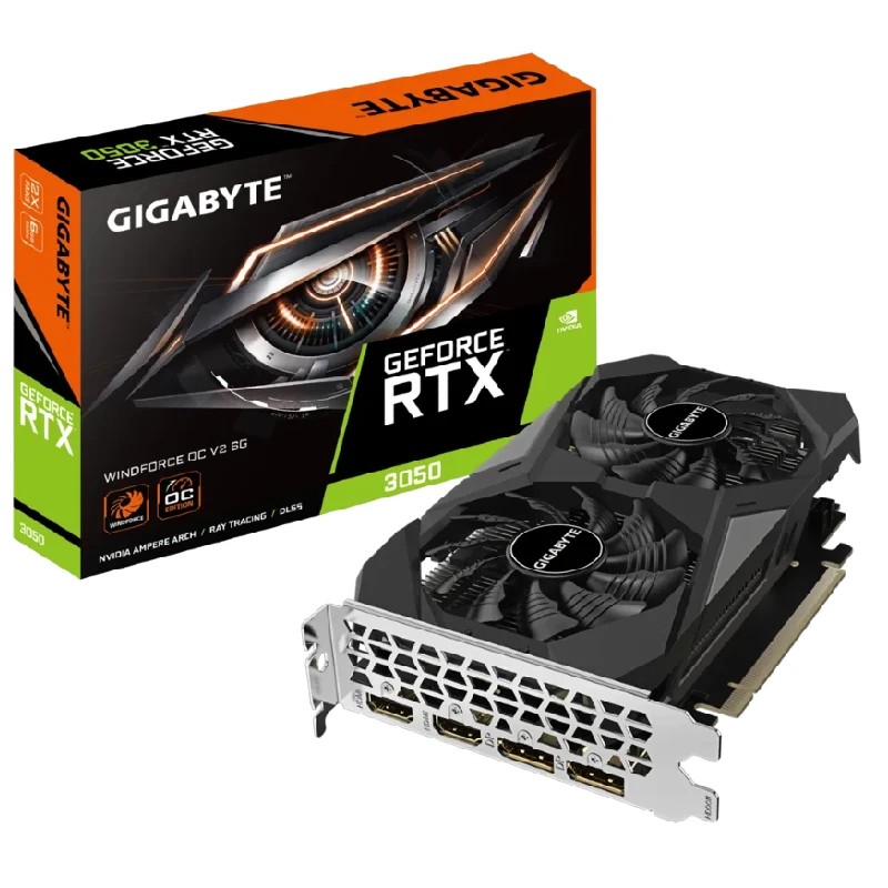 Grafička kartica Gigabyte nVidia RTX3050 6GB GV-N3050WF2OCV2-6GD