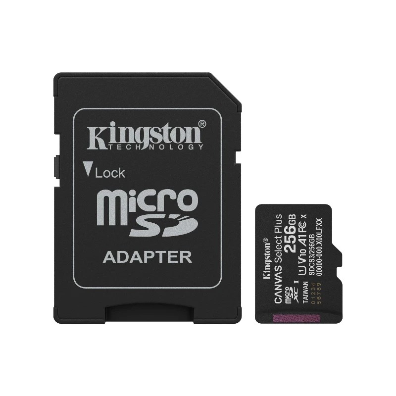 Kingston MC MicroSD 256GB UHS-I U3, SDCS3/256GB