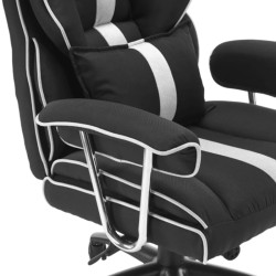 White shark gaming stolica Le MANS crno-bijela