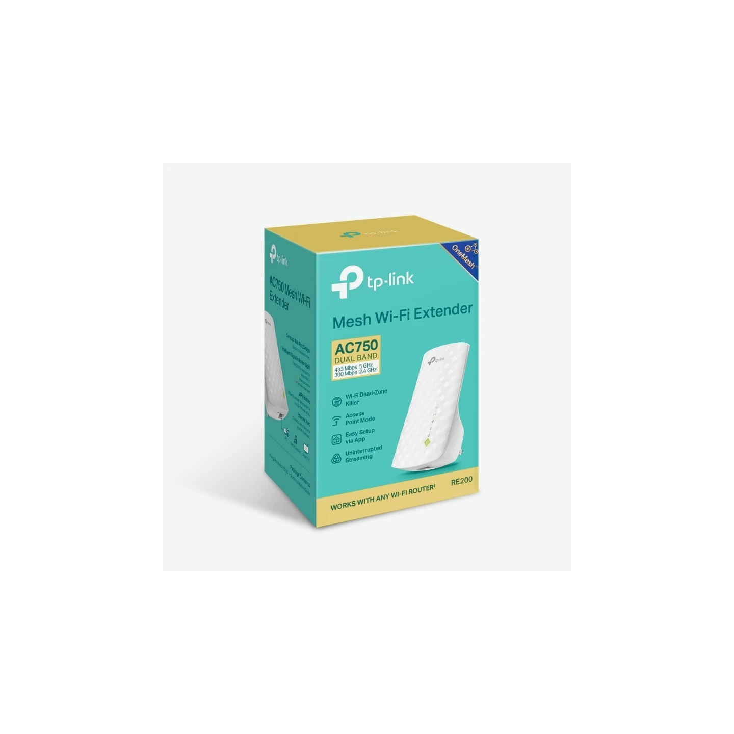TP-link AC750 Wi-Fi Range Extender (RE200-EU)