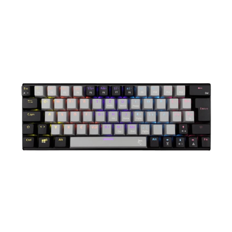 White shark gaming tastatura Wakizashi-2 mehanička red SW sivo-crna