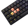 White shark gaming tastatura Nagamaki mehanička red SW US crna
