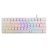 White shark gaming tastatura Nagamaki mehanička red SW US bijela